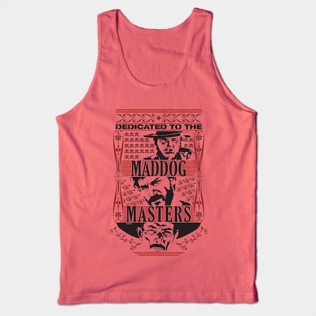 Spaghetti Western Stencil Tribute Tank Top by quotepublic